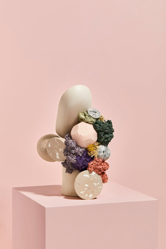 Vic Wright's Contemporary Sculptures Create A Visual Language Between Materials - Palette Supply