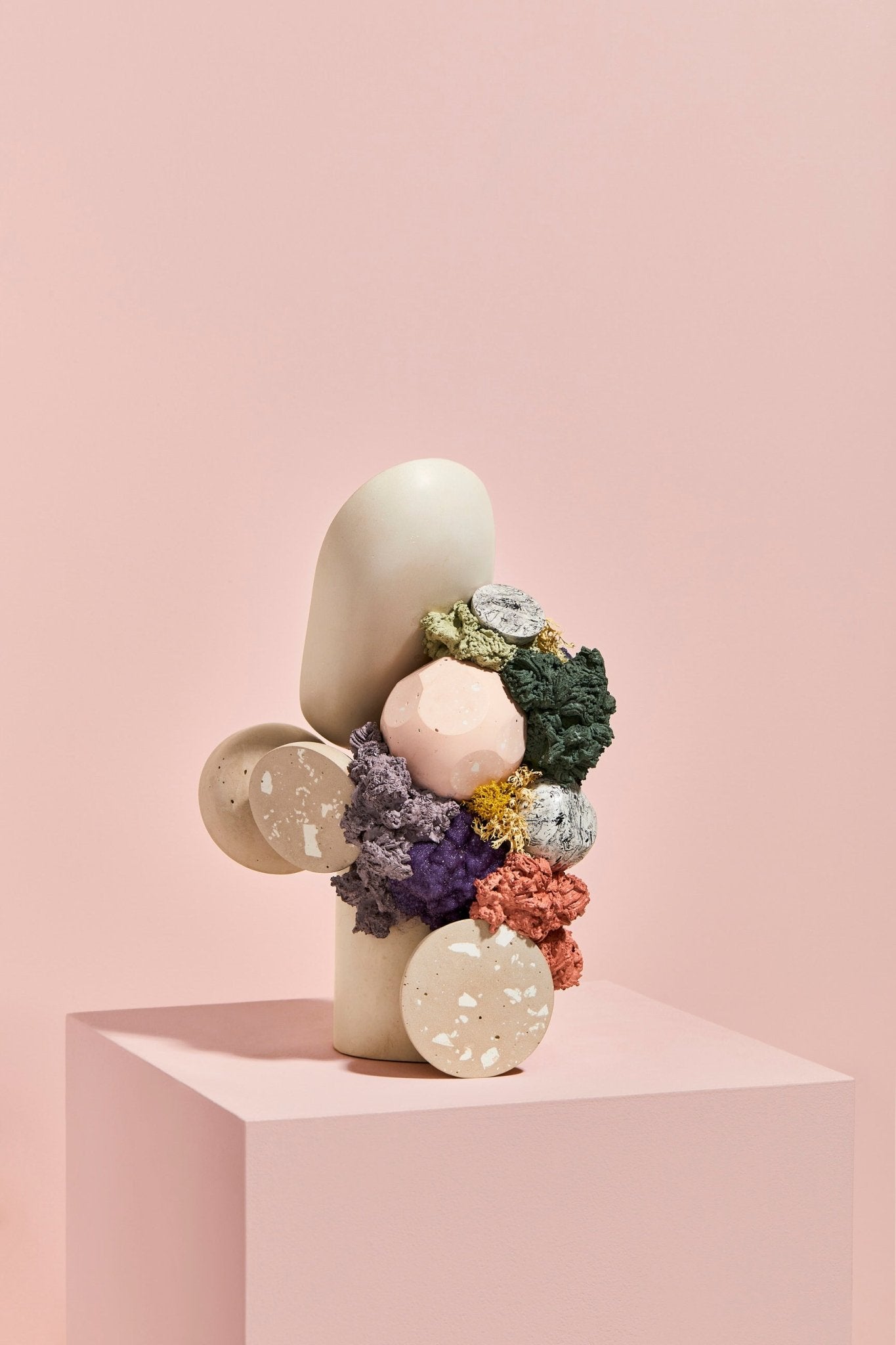 Vic Wright's Contemporary Sculptures Create A Visual Language Between Materials - Palette Supply