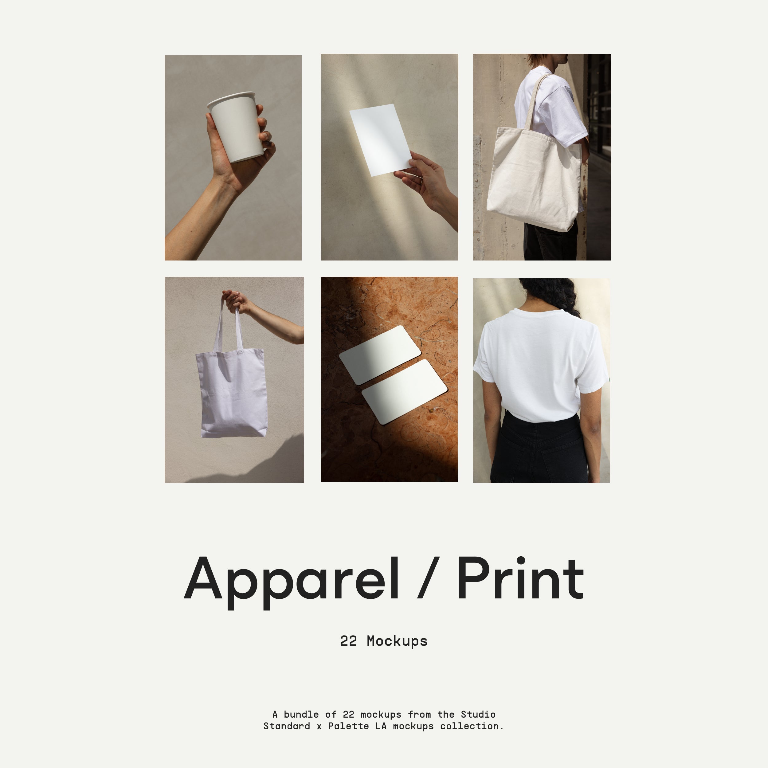 Apparel / Print Mockups Bundle