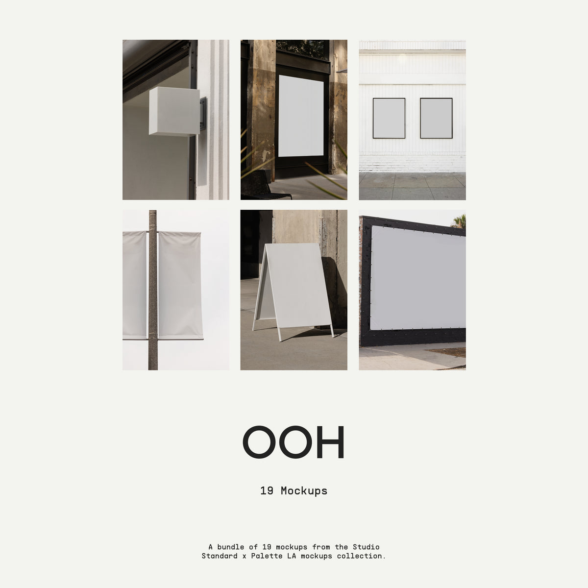 Out-of-Home Mockup Bundle