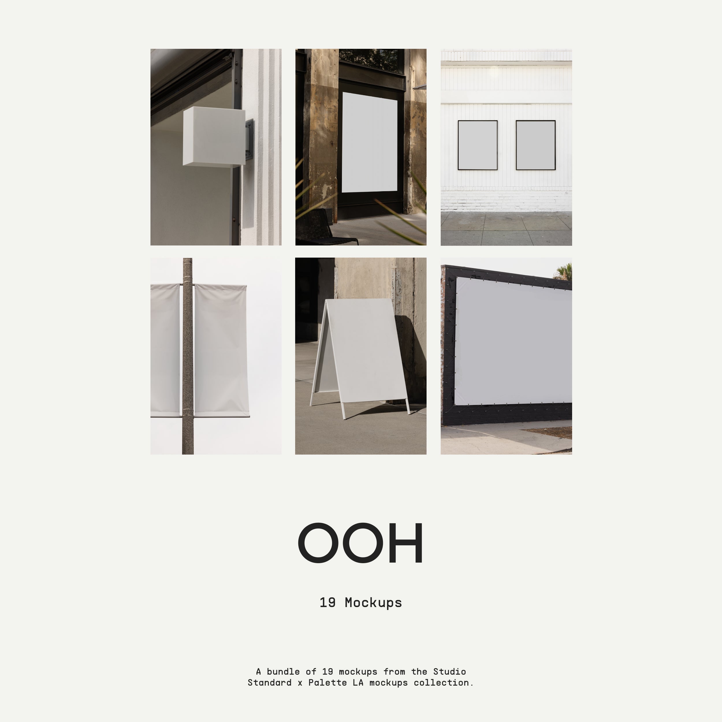 Out-of-Home Mockups Bundle