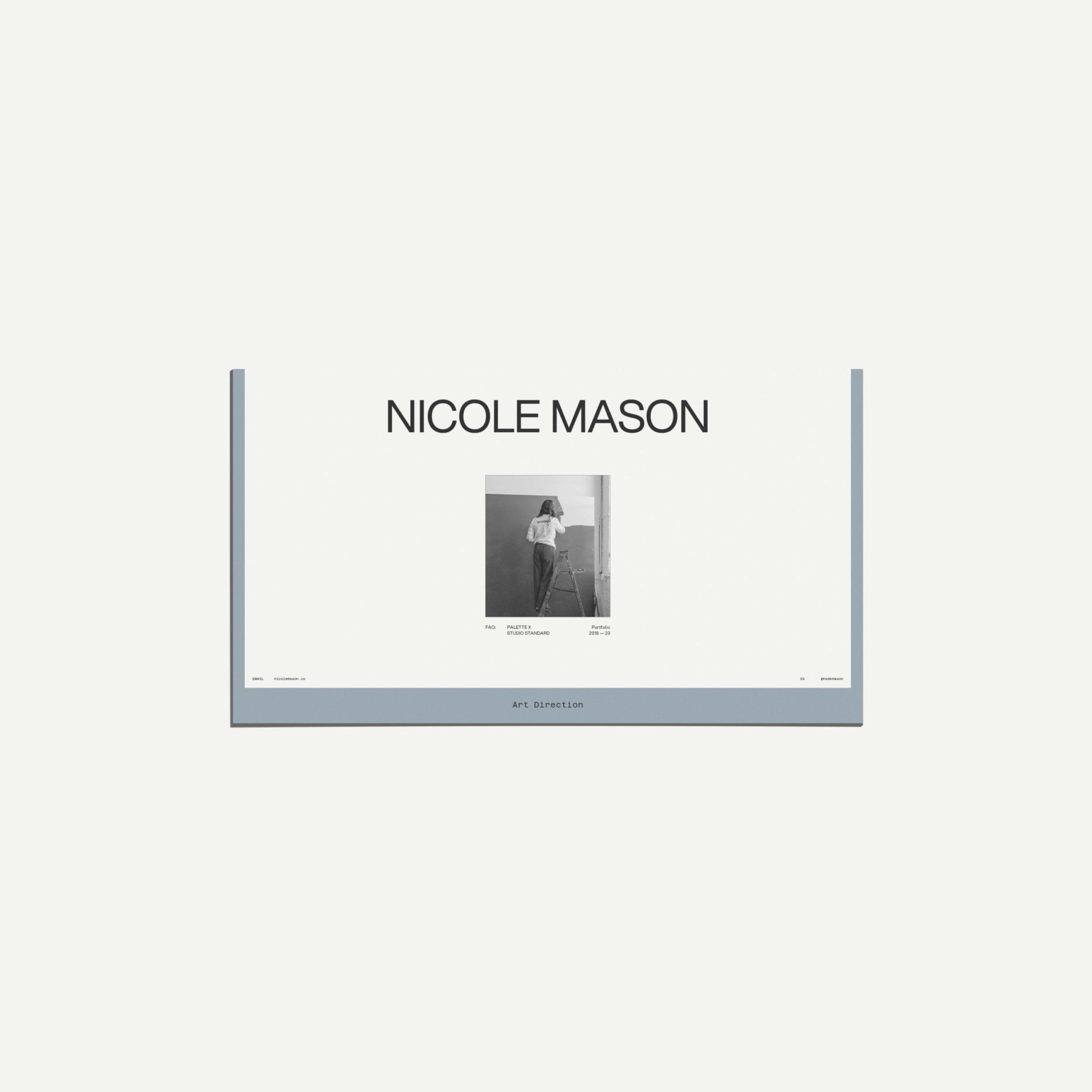 Art Direction and Mood Board Template for Canva and Indesign