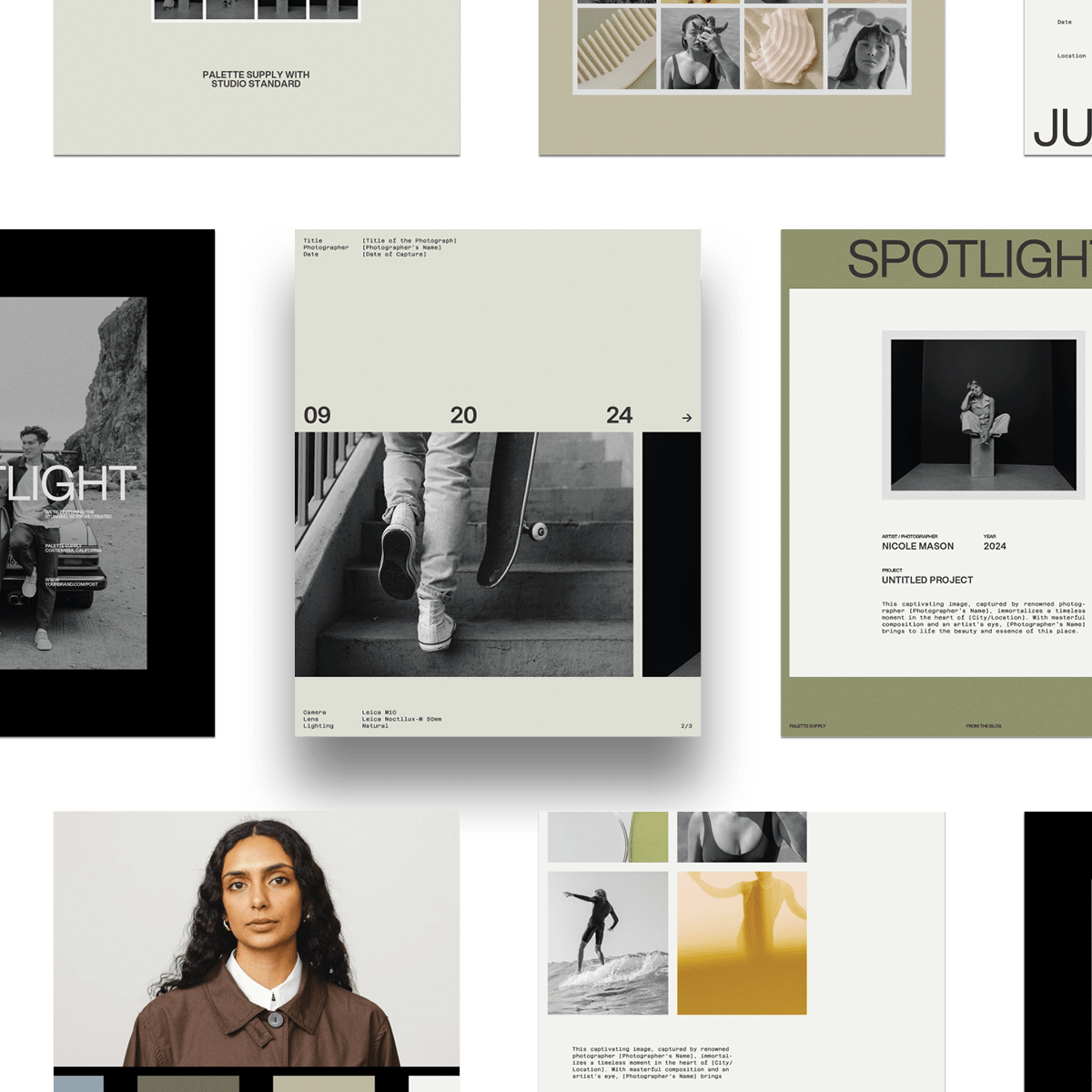 SS x Palette: IG Feed Post Templates - Palette Supply