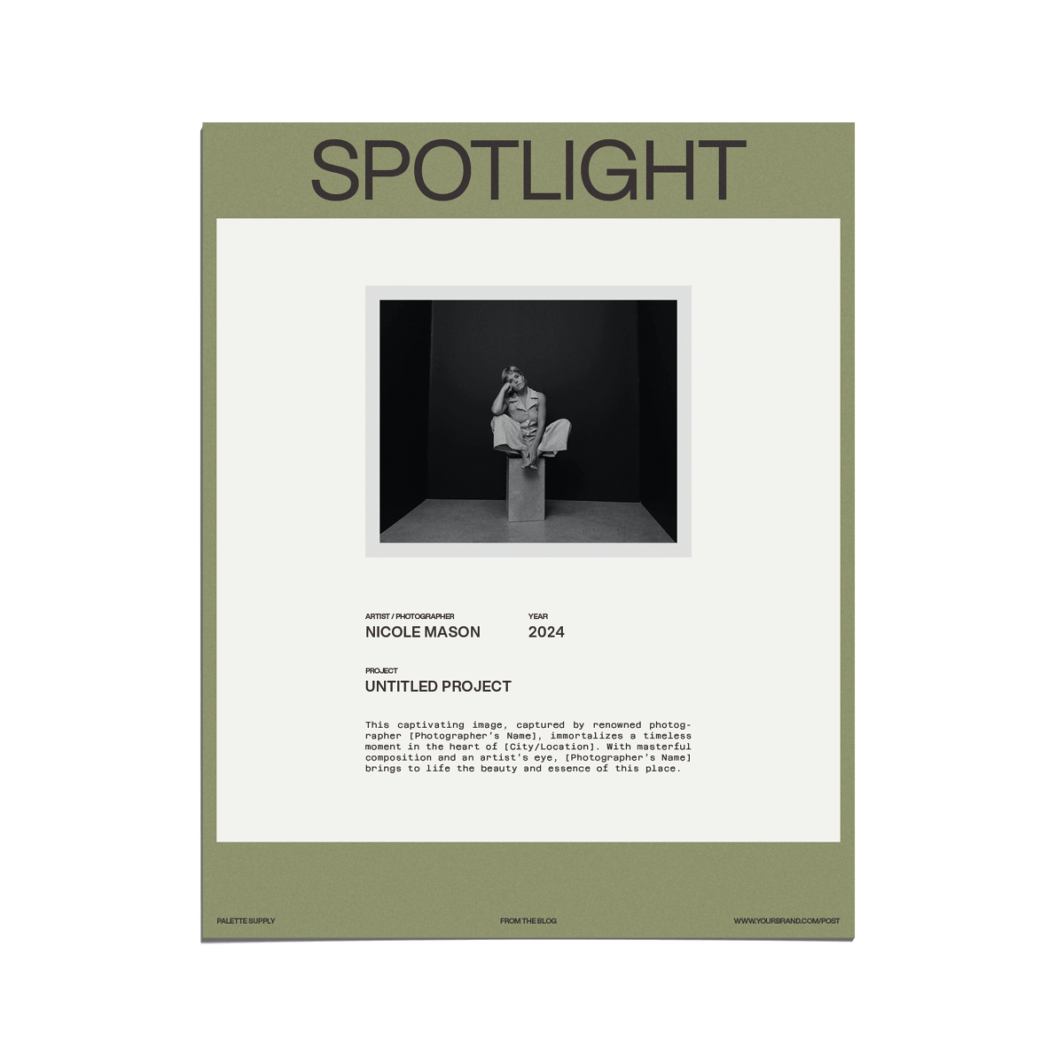 SS x Palette: IG Feed Post Templates - Palette Supply