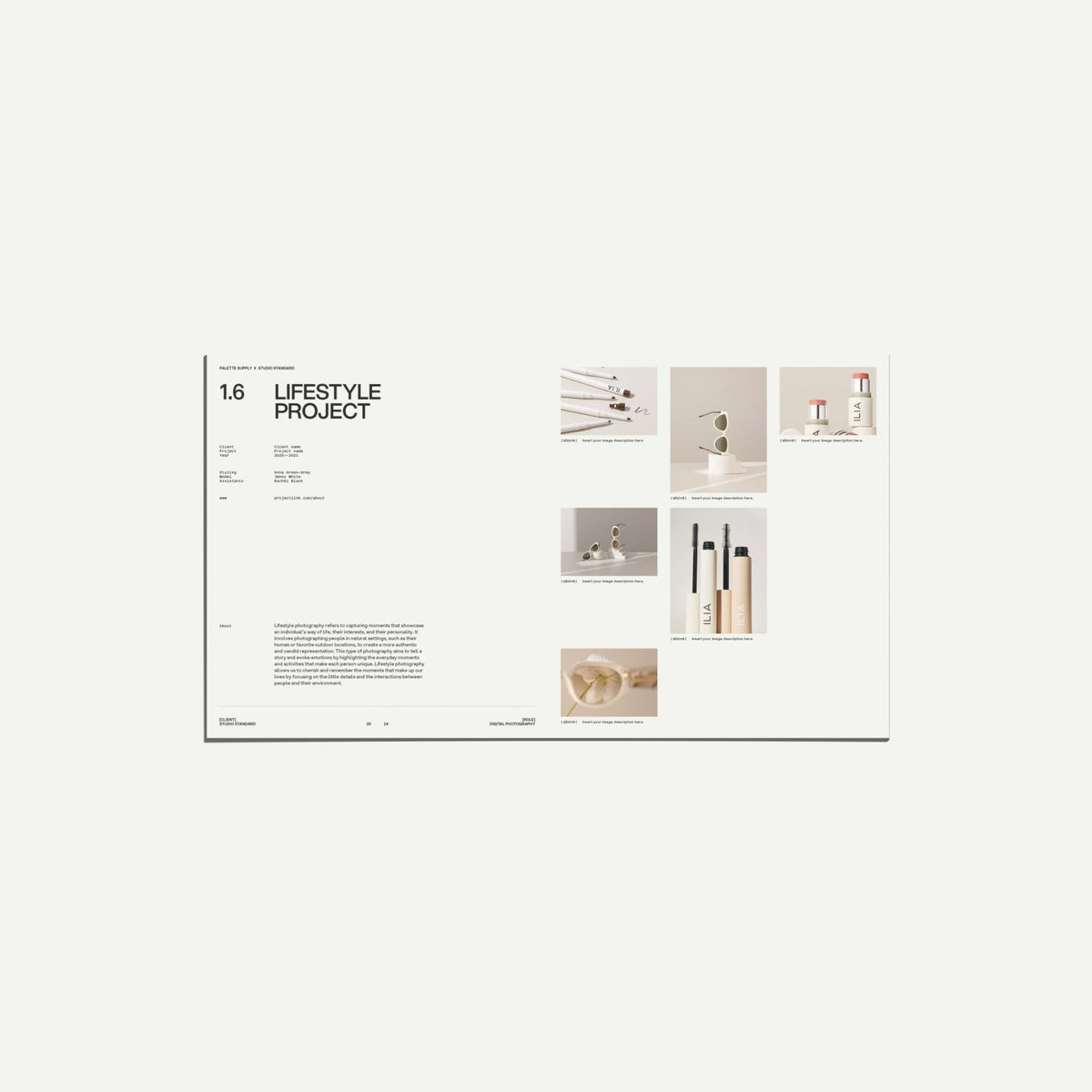 Subject Portfolio Indesign Subject-Specific Portfolio Template | 22-Page Layout for CANVA and ...