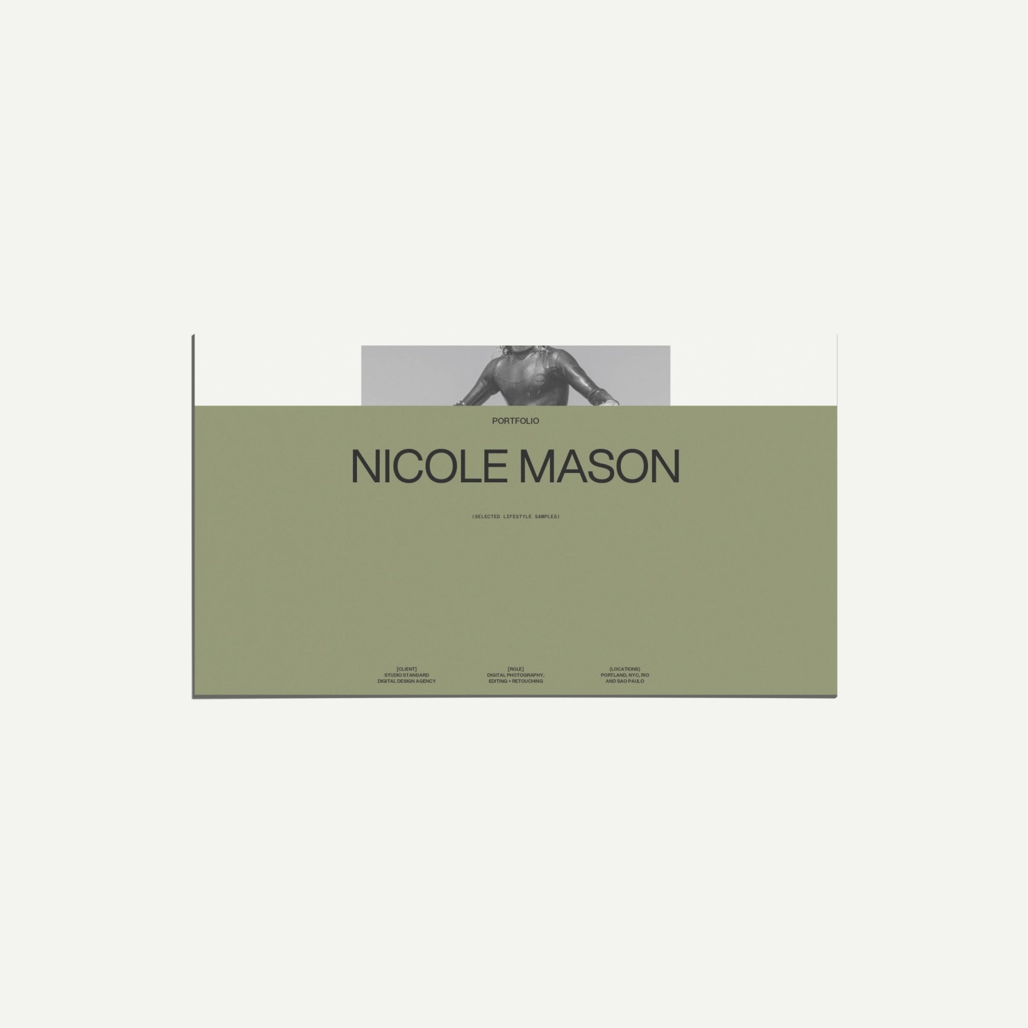Portfolio Template for Photographers and Designers