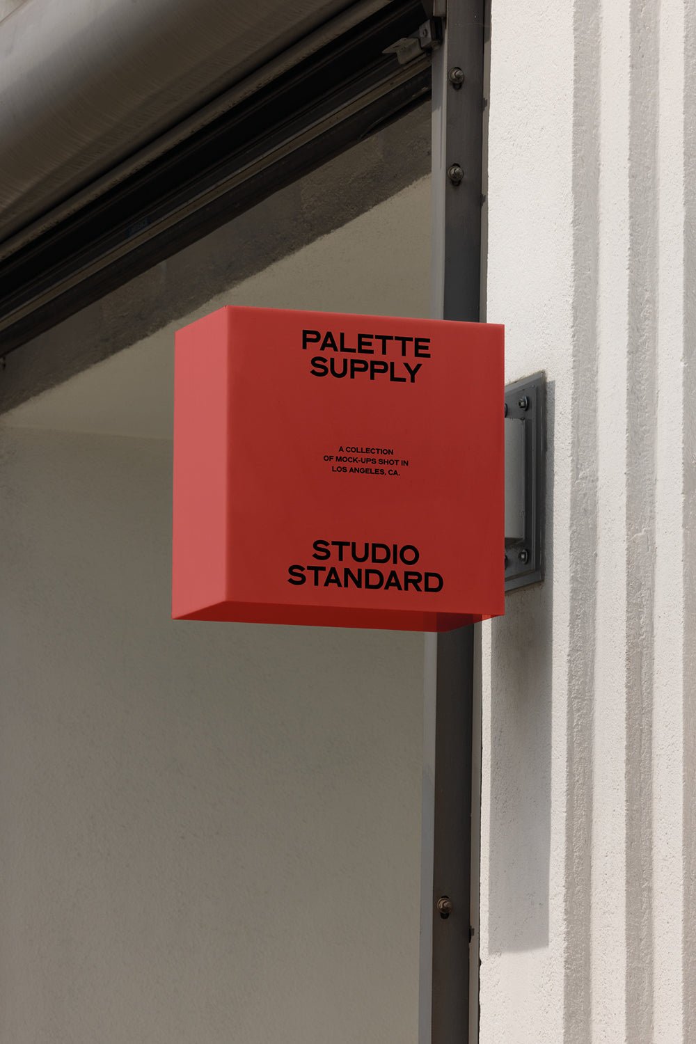 Store Sign Mockup SS – PAL 041 - Palette Supply